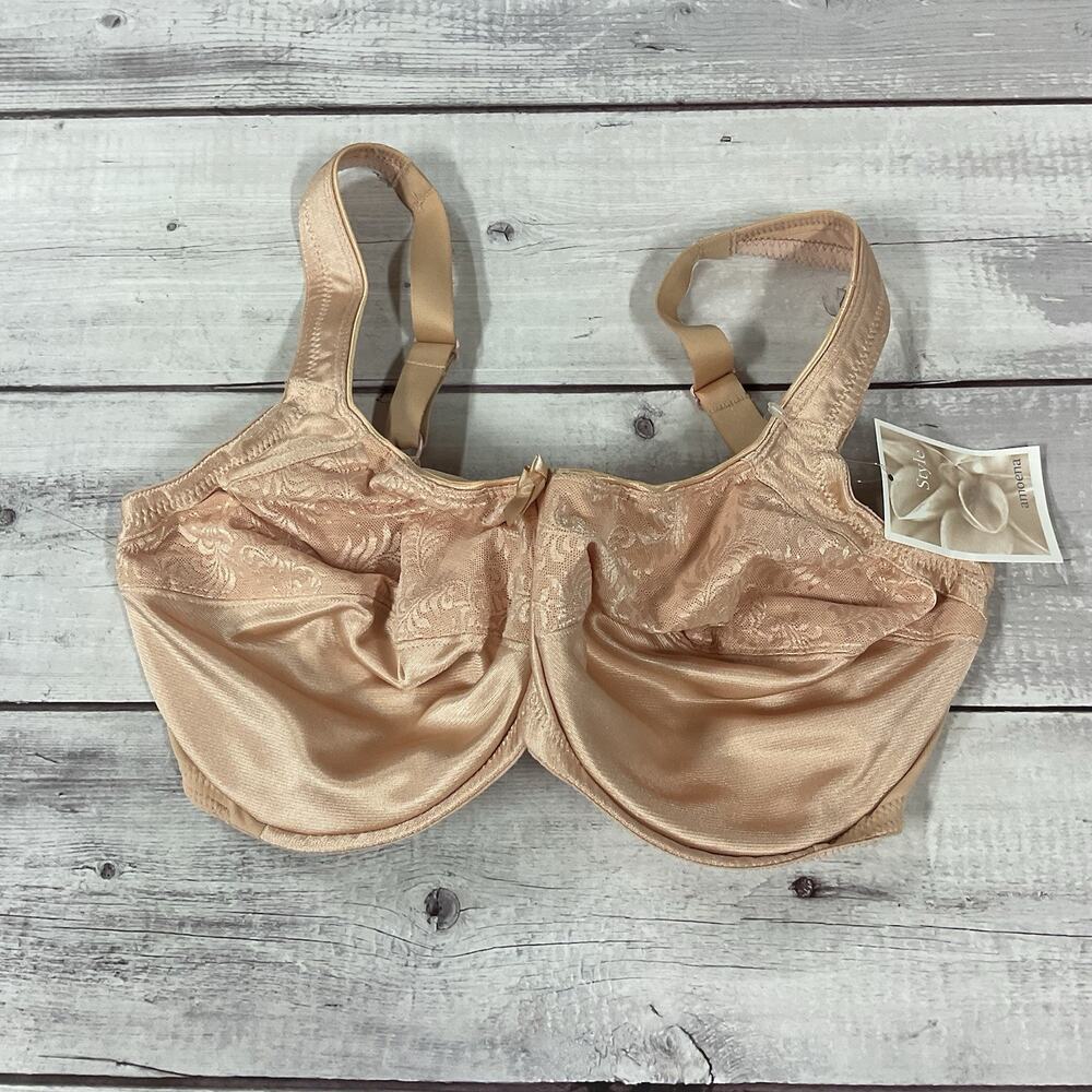 Amoena Mastectomy Bra Womens 34G Nude Beige Underwire #2242 Nina NEW